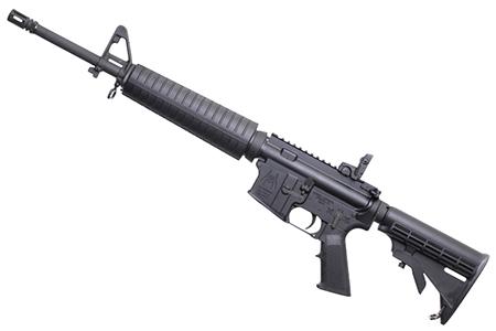 Spike's Tactical ST-15 LE Mid Length Semi-Auto Rifle STR5035MLS, 223 Remington/5.56 NATO, 16", M4 Fixed Black Stock, Black Finish, 30 Rds