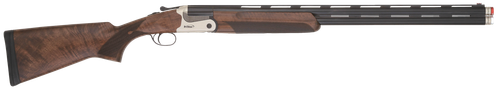 TriStar Cypher Over/Under Shotgun 33166, 28 Gauge, 28", 2.75" Chmbr,  Blued Barrel, Silver Steel Rec, Deluxe Walnut Furniture, Fiber Optic Sight