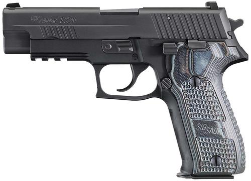 Sig P226 Extreme Pistol 226R9XTMBLKG, 9mm, 4.4", Hogue Extreme G10 Grips, Black Finish, 10 Rds