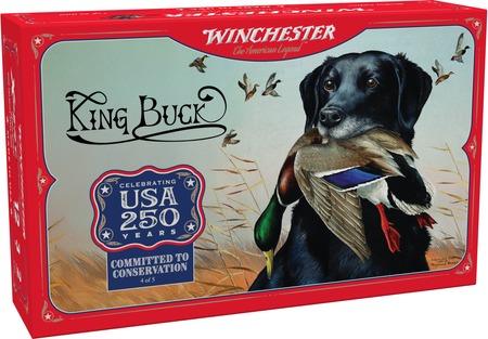 Winchester USA 250th Commemorative Xpert High Velocity Steel Shotshells, 12 Gauge, 3", 1-1/8 oz, 1550 fps, #2 Steel Shotshells Shot, 10 Rds/Bx