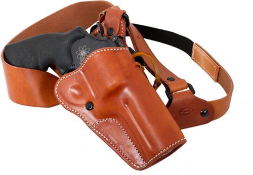 Double D Guide's Choice Leather Chest Smith & Wesson N Frame 4" Holster