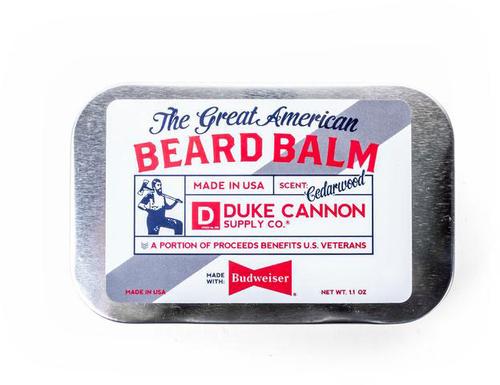 Duke Cannon Great American Beard Balm, Budweiser (04BDBALMBUDWEISER1)