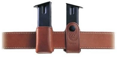Galco Single Magazine Case w/One Way Snap, Tan, Model SMC18, For .357(auto single col);9mm(single col)