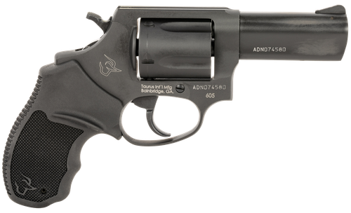 Taurus 605 T.O.R.O. Revolver 2605P31, 357 Mag, 3", Black Rubber Grips, Matte Black Finish, 5rd
