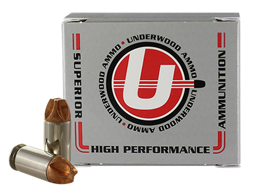 Underwood Pistol Ammunition, 45 ACP, Solid Monolithic, 135 GR, 1335 fps, 20 Rd/bx