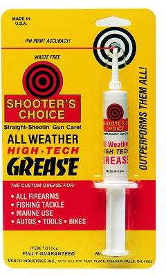 Shooters Choice G10CC High Tech Firearm Lubricant 10CC Syringe
