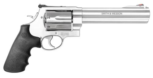 Smith and Wesson Model 350 Revolver 13331, 350 Legend, 7.50", Black Polymer Grips, Stainless Steel Finish, 7 Rd