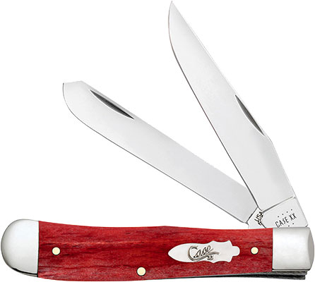 Case Smooth Old Red Bone Trapper Pocket Knife (11320)