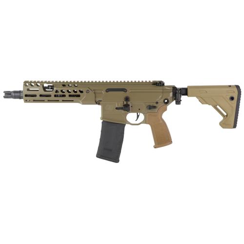Sig Sauer MCX Spear-LT SBR, 300 AAC Blackout, 9", Coyote Anodized Finish, 30 Rd