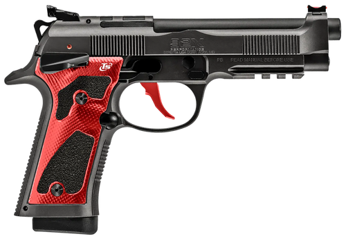 Beretta 92X Performance Series Scorched Earth Pistol J92XPCORD18, 9mm, 4.9in, Red Aluminum Toni Systems, 18 Rds