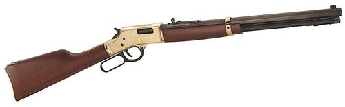 Henry Big Boy Lever Action Rifle H006M327, 327 Federal Mag, 20", American Walnut Stock, Brass Finish, 10 Rds