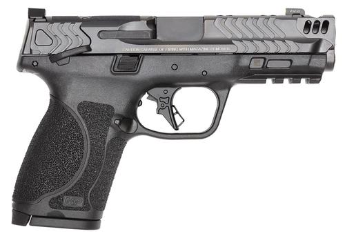 Smith and Wesson M&P Performance Center M2.0 Optic Ready Pistol 14387, 9mm Luger, 4.22in, Interchangeable Grip Inserts, Black Finish, 10 Rds