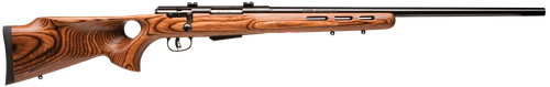 Savage 25 Lightweight Varminter Rifle 19739, 17 Hornet, 24 in, Thumbhole Wood Stock, Blued Finish