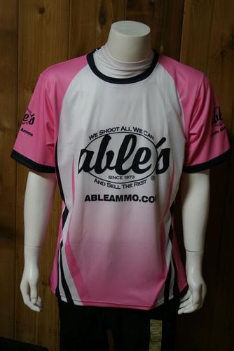 Team Able Ammo Short Sleeve Jersey Pink/Black/White Women's XX-Large