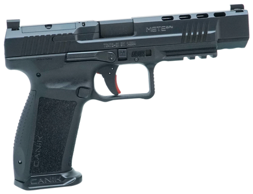 Canik Mete SFx Full Size Pistol HG6594N, 9mm, 5.20", Black Polymer Grips, Black Nitride Serrated Slide, Optic Ready, 20 Rds