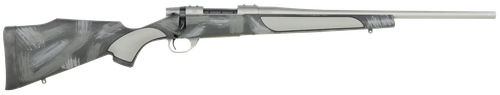 Weatherby Vanguard Shadow Rifle, 300 Win Mag, 24", Black w/Gray & White Accents Monte Carlo Stock, 3 Rds