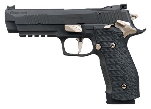 Sigarms P226 XFive Nightmare Optic Ready Pistol, 9mm, 5in, Hogue G10 Nightmare Grips, Black Nitron Finish, 20 Rds
