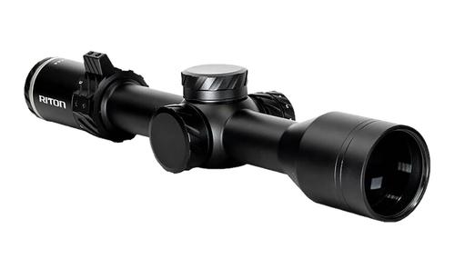 Riton Primal Rifle Scope 5P212ASI24, 2-12x, 44mm Obj, 30mm Tube, Black, Illuminated RDH Reticle