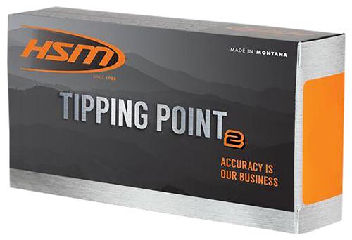 HSM Tipping Point Rifle Ammunition 65X559NLD, 6.5x55 Swedish, Hornady SST, 140 gr, 20 Rd/Bx