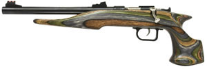 Chipmunk Pistol 40005, 22 LR, Single Shot, Laminate Camo Wood Grip, Blue Finish