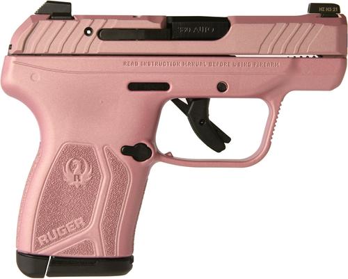 Ruger LCP Max Pistol 13719, 380 ACP, 2.8", Rose Gold Polymer Grips, 10 Rds
