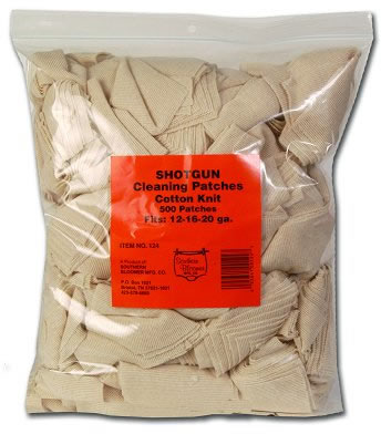 Southern Bloomer 124 Shotgun Cleaning Patches 500 Count