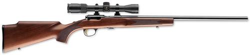 Browning T Bolt Rimfire Target/Varmint Rifle 025176202, 22 Long Rifle, 22" Heavy Varmint, Bolt Action, Satin Walnut Stock, Blue Finish