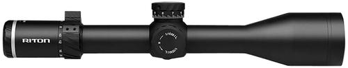 Riton Conquer Rifle Scope 7C432LFI23, 4-32x, 56mm Obj, 34mm Tube, Black, Illuminated PSR Reticle