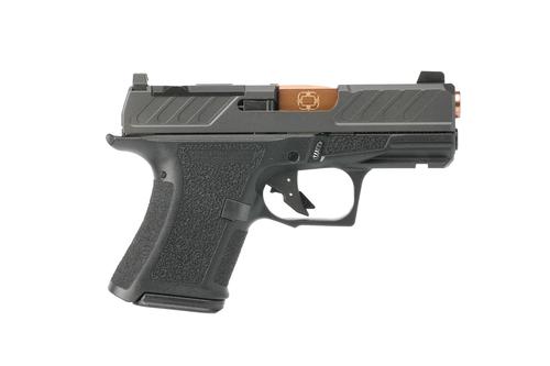 Shadow Systems CR920 Foundation Optic Ready Pistol SS-4305, 9mm, 3.41in Bronze Barrel, Black Frame Grips, 13 Rds