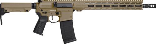 CMMG MK4 Rifle 55A060BCT, 5.56 NATO, 14.50" (Pinned), 6 Position RipStock, Coyote Tan, 30 Rds