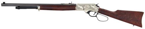 Henry Wildlife Lever Action Rifle H010BGWL, 45-70 Gov, 22" Octagon Barrel, Engraved, 4 Rds