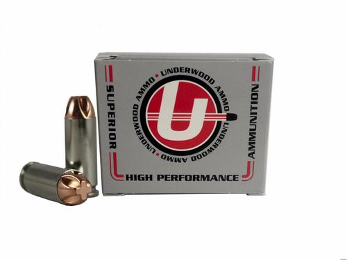 Underwood Handgun Ammunition UA648, 10MM, Xtreme Penetrator, 140 GR, 1500 fps, 20 Rds/bx