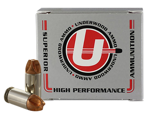 Underwood Pistol Ammunition, 45 ACP, Solid Monolithic, 135 GR, 1240 fps, 20 Rd/bx