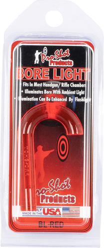 Pro-Shot UV Bore Light (BL-RED), Lava Red, .22 Cal/ 9mm & Up
