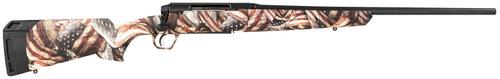Savage Arms Axis II Bolt Action Rifle 57503, 30-06 Springfield, 22", Fixed Stock, Black/American Flag Finish, 4 Rds