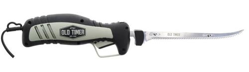 Old Timer 110 Volt Electric Fillet Knife, 8" Blade, Serrated, 1140755