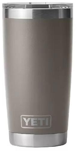 Yeti Rambler Tumbler 20oz Stainless Steel Cup, DuraCote Sharptail Taupe (21071500684)
