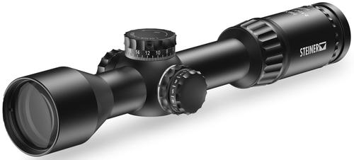 Steiner H6XI Rifle Scope 8782, 2-12x, 42mm Obj, 30mm Tube, Matte Black, Illuminated STR-MIL Reticle