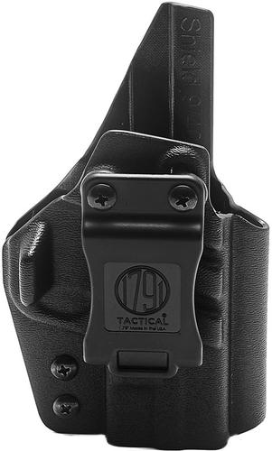 1791 Gunleather Kydex IWB Holster, Black, Right Hand, Shield (TACIWPSHIELDBLKR)