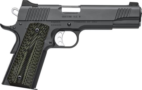 Kimber 3200335 Custom TLE II Pistol - 45 ACP, 5 in Barrel, Matte Black Oxide Frame/Slide