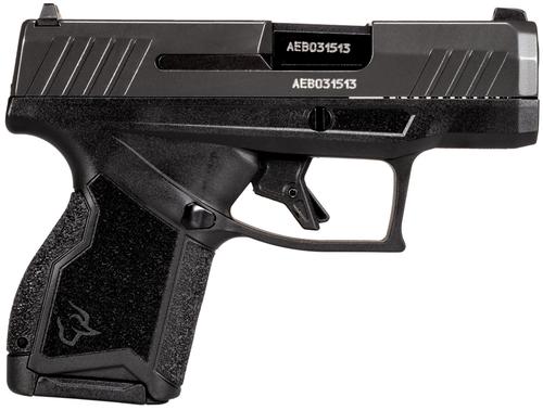 Taurus GX4 Compact Pistol 1GX4M93GR, 9mm, 3.06", Black Polymer Grips, Graphene Cerakote Finish, 13 Rds