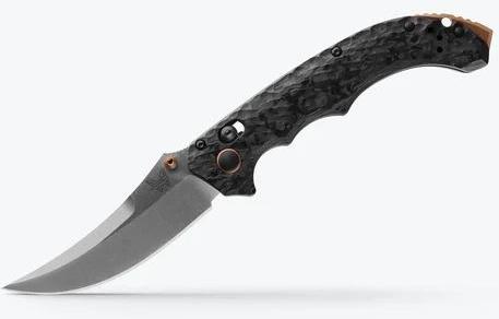 Benchmade Mini Bedlam Folding Knife w/Stainless Steel Scimitar Blade