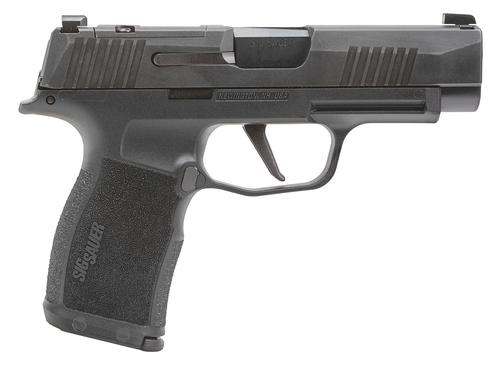 Sig P365 XL Optic Ready Pistol 365XL9BXR3P10, 9mm Luger, 3.70", Black Polymer Grips, Black Finish, 10 Rds