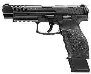 Heckler & Koch VP9L Optics Ready Pistol 81000591, 9mm Luger, 5", Black Grip, Black finish, 20 Rds