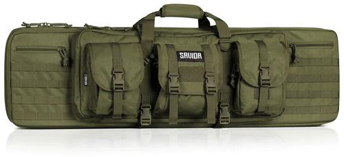 Savior Equipment American Classic Double Rifle Case, 42", OD Green (RB-4212DG-V1-OG)
