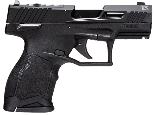 Taurus TX22C Optic Ready Pistol 1-TX22331-10, 22 LR, 3.60in, Rubber Grips, Black Finish, 10 Rds