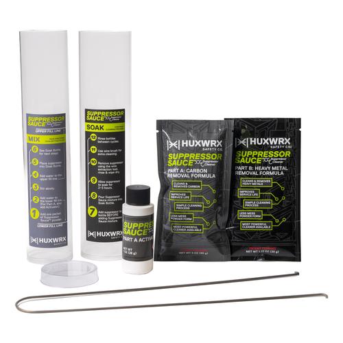 HUXWRX Suppressor Sauce Cleaning Kit, Part A & Part B Included