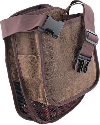 AA&E Leathercraft Distressed Leather Shooter's Pouch w/Zipper Empty, Brown (8603283210)