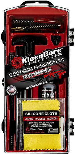KleenBore KAR-556/9 Classic Box Kit 5.56mm/9mm Combo