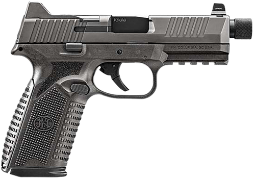 FN Herstal 510 Tactical Optic Ready Pistol 66-101952, 10mm, 4.71in, Interchangeable Backstrap Grips, Gray Finish, 15 Rds